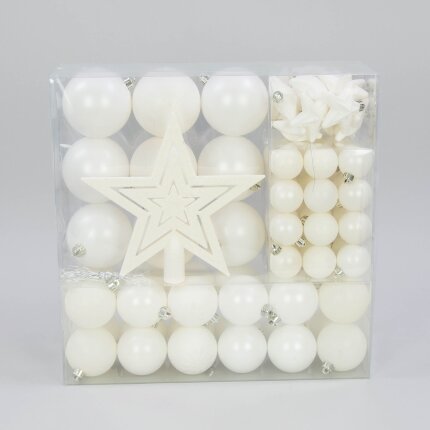 ozdoby bożonarodzeniowe białe
